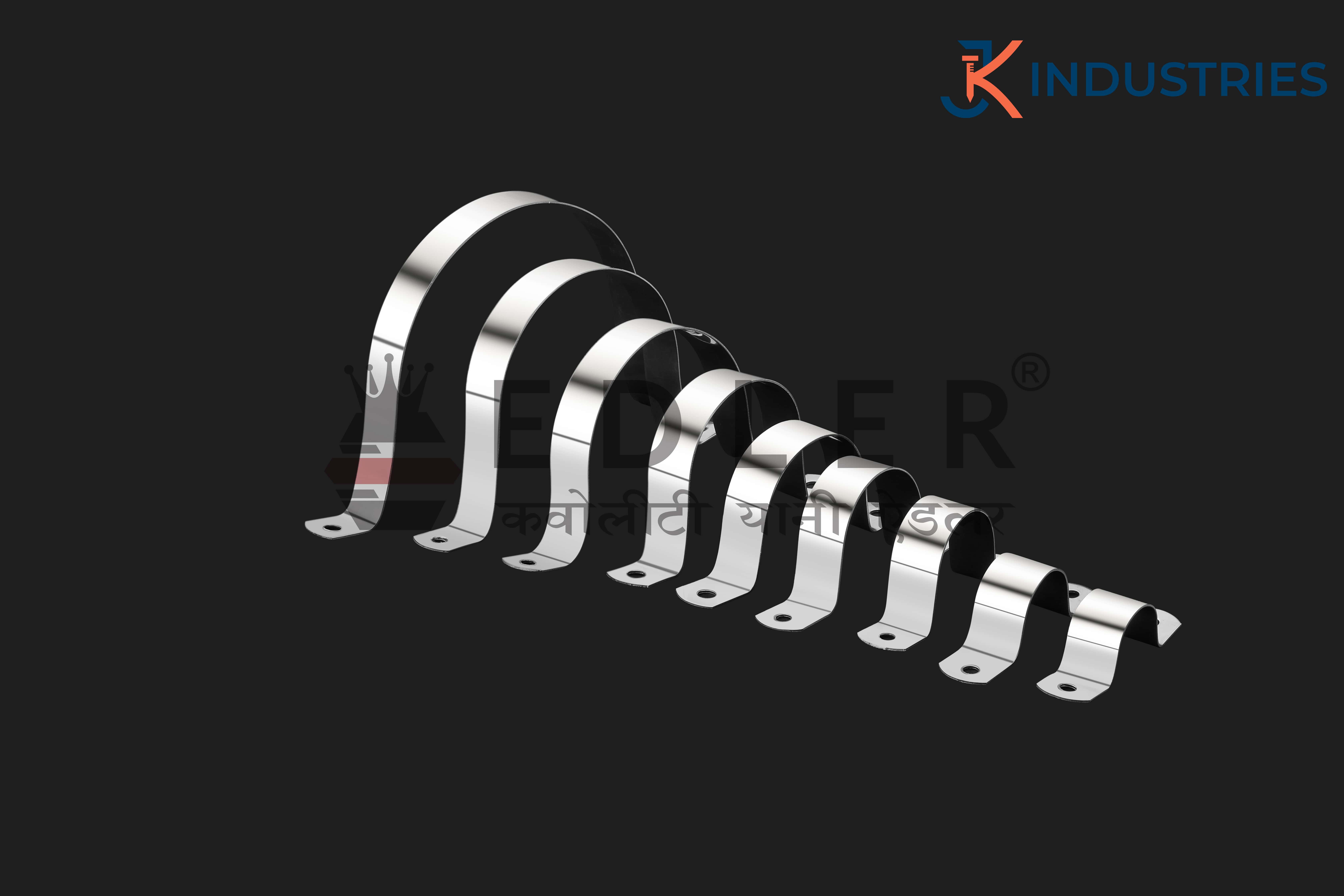 Premium Stainless Steel Clamps - JK Industries